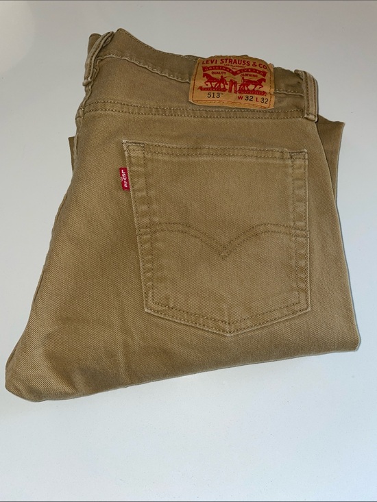 Levi's Other - Levi's 513 Slim Straight Men's Jeans - Khaki/Tan 32x32